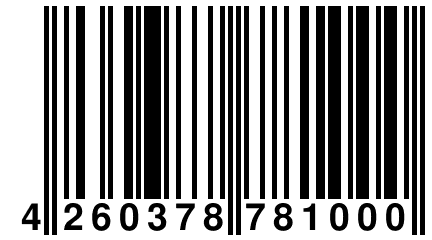 4 260378 781000