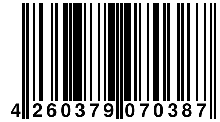 4 260379 070387