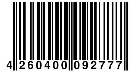 4 260400 092777