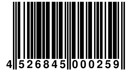 4 526845 000259