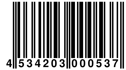 4 534203 000537