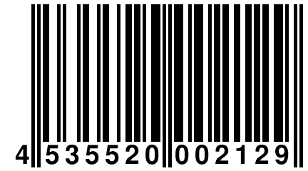 4 535520 002129