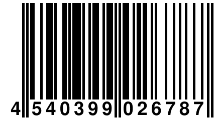 4 540399 026787