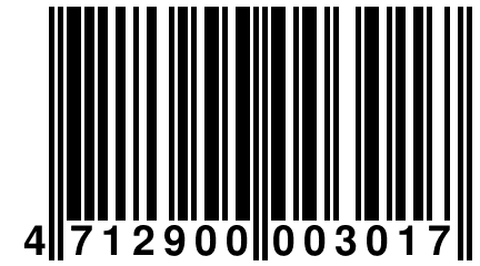 4 712900 003017