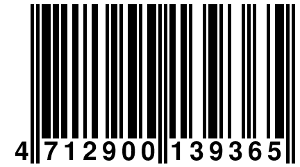 4 712900 139365