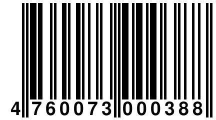 4 760073 000388