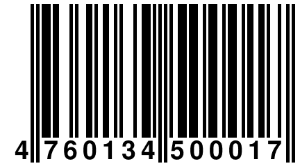 4 760134 500017