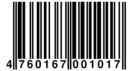 4 760167 001017