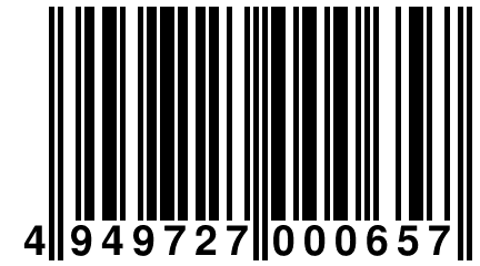 4 949727 000657