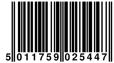 5 011759 025447