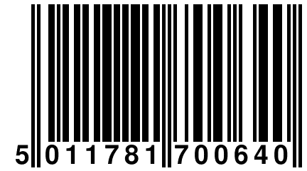 5 011781 700640