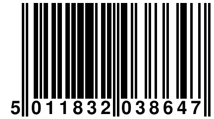 5 011832 038647