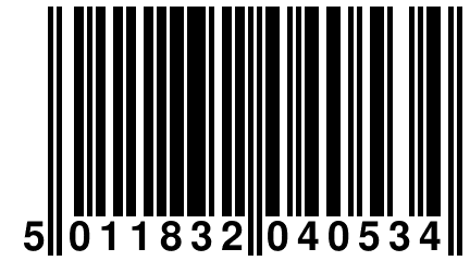 5 011832 040534