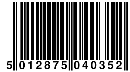 5 012875 040352