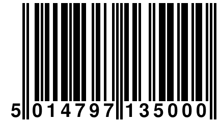 5 014797 135000