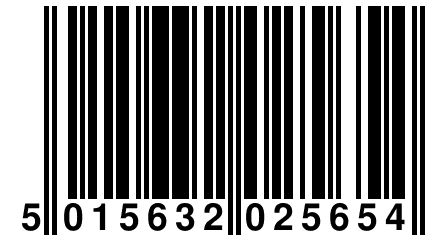 5 015632 025654