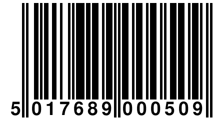 5 017689 000509