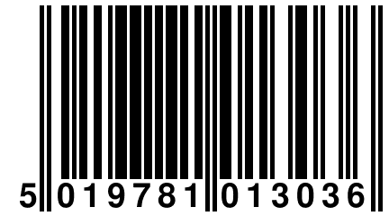 5 019781 013036