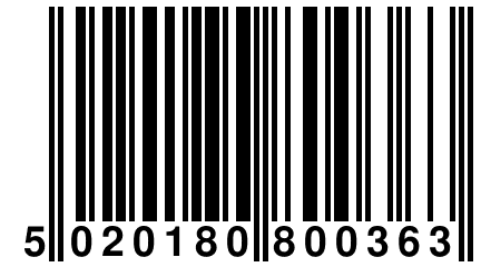 5 020180 800363