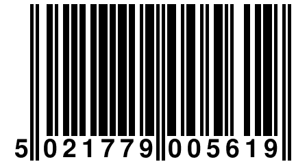 5 021779 005619