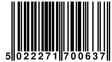 5 022271 700637