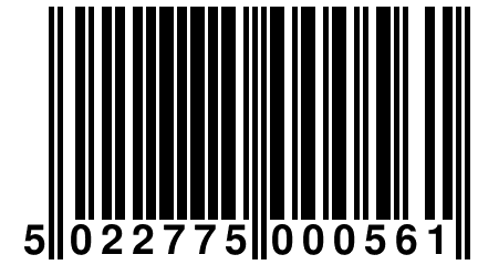 5 022775 000561