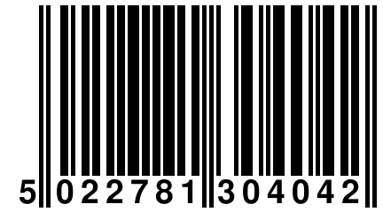 5 022781 304042