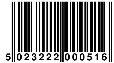 5 023222 000516