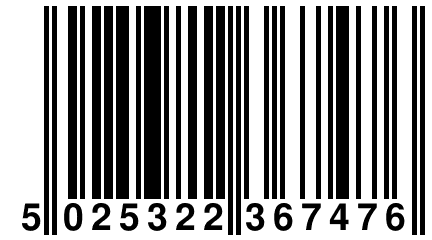 5 025322 367476