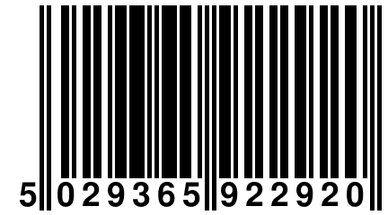 5 029365 922920