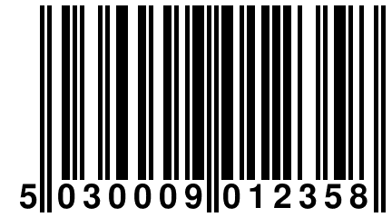 5 030009 012358