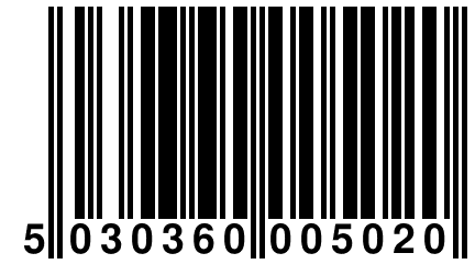 5 030360 005020