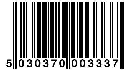 5 030370 003337