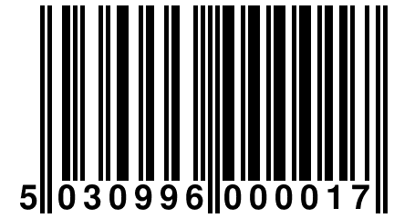 5 030996 000017