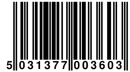 5 031377 003603