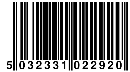 5 032331 022920