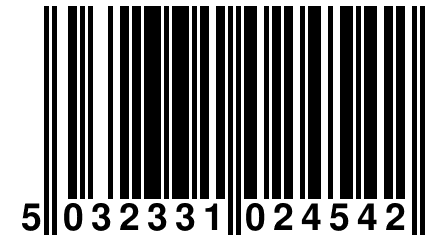 5 032331 024542