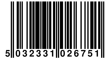 5 032331 026751