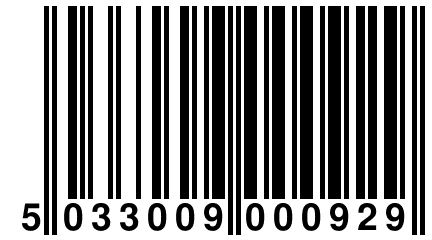 5 033009 000929