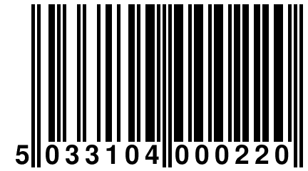 5 033104 000220