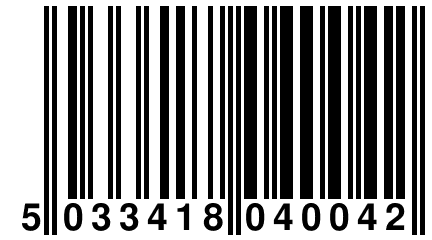 5 033418 040042