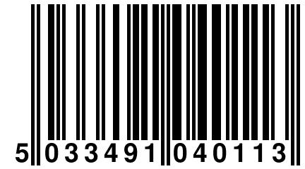 5 033491 040113