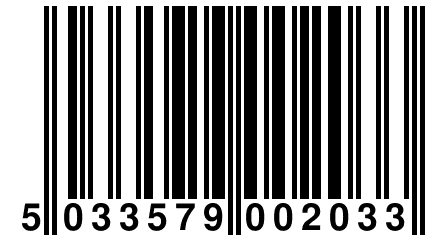 5 033579 002033