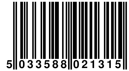 5 033588 021315