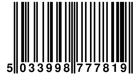 5 033998 777819