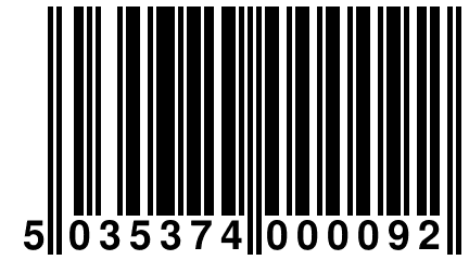 5 035374 000092