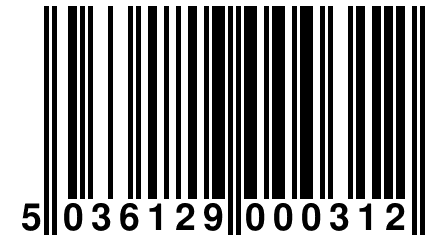 5 036129 000312