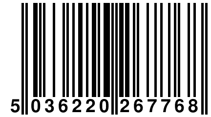 5 036220 267768