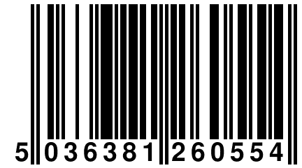 5 036381 260554