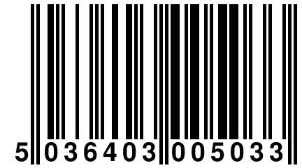 5 036403 005033